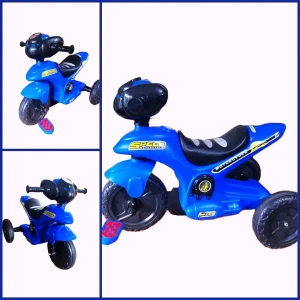 uSmile RX Baby Tricyle Plastic Wheel Color Blue